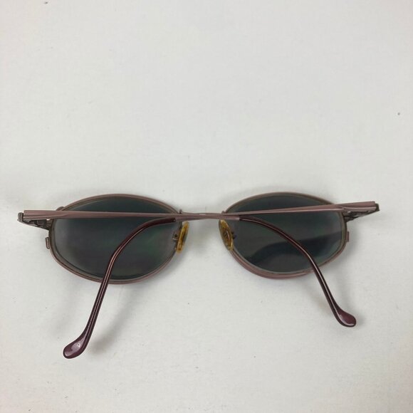 ATT 3003 Women's Eyeglass Frames with clip on sunglasses Size 50-18-140 Round - Picture 6 of 6